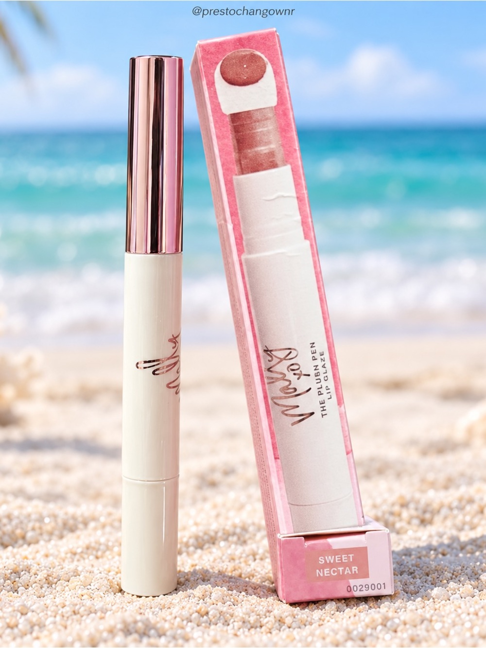 Mally The Plush Pen Lip Glaze Sweet Nectar NIB